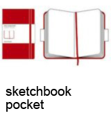 Moleskine. Sketch-Book Red
