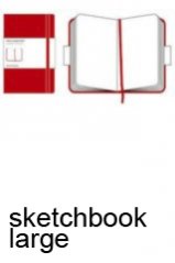 Moleskine. Sketch-Book Red
